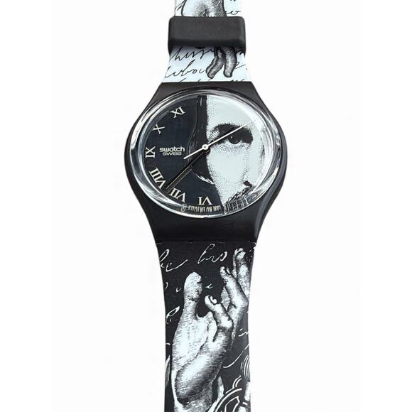 Vintage Swatch Watch GLANCE GB149 1992 Standard Gents READ DESCRIPTION PLEASE - Picture 4 of 9